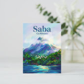Saba Netherlands ポストカード (スタンド正面)