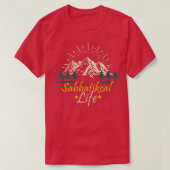 Sabbatical Life Final Year Travel Office Sabbat Be Tシャツ (デザイン正面)