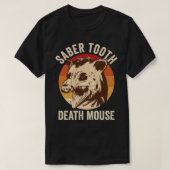 Saber Tooth Death Mouse Tシャツ (デザイン正面)