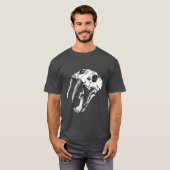 Sabertooth猫 Tシャツ (正面フル)