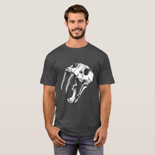 Sabertooth猫 Tシャツ (正面フル)