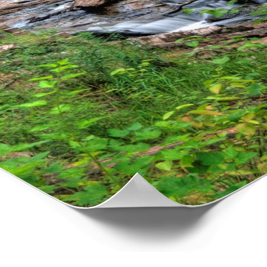 Sable Falls, Pictured Rocks Nat'l Lakeshore, MI ポスター (角)