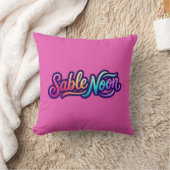 Sable Noon - ベーシックロゴ クッション (ブランケット)