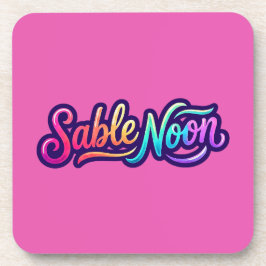 Sable Noon - ベーシックロゴ コースター