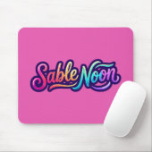 Sable Noon - ベーシックロゴ マウスパッド (マウス)