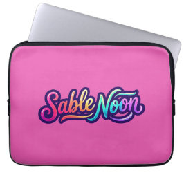 Sable Noon - ベーシックロゴ ラップトップスリーブ
