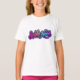 Sable Noon - ベーシックロゴ Tシャツ