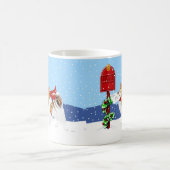 Sable Papilon Christmas Mail コーヒーマグカップ (中央)