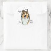 Sable Rough Collie Meet the Breed – ステッカー (バッグ)
