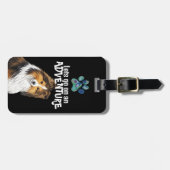 SABLE Sheltie • ArtMuse Journeyシリーズ ラゲッジタグ (正面横)