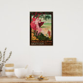 Sables dOr Les Pinsヴィンテージ旅行ポスター ポスター (キッチン)