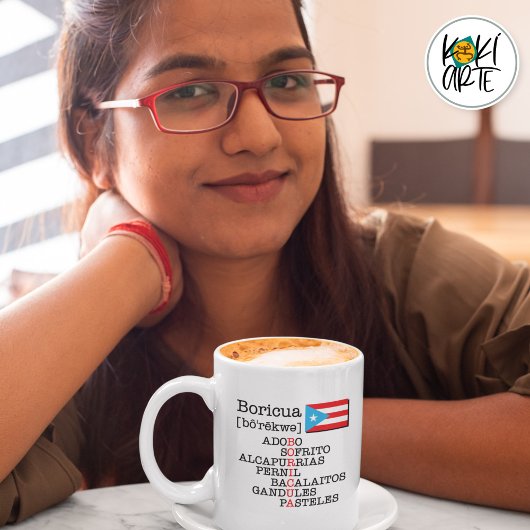 Sabor Boricua コーヒーマグカップ