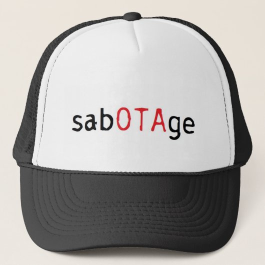 sabOTAge キャップ (正面)
