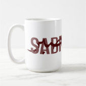 Sabr “忍耐” アラビア語 英語 マグカップ  (左)