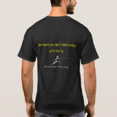 SABRE FENCER -極端 Tシャツ (裏面)