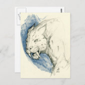 Sabre Tooth Tigerはがき ポストカード (正面/裏面)