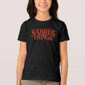 Sabres Born Again Bflo Things トライブレンドＴシャツ (正面)