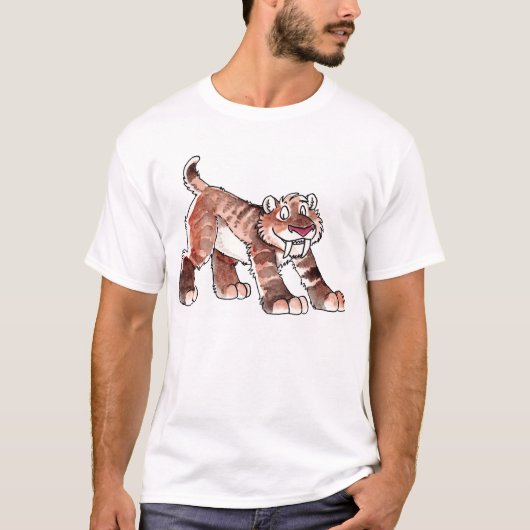 SabretoothのトラのTシャツ Tシャツ (正面)