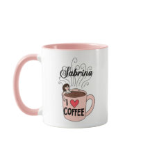 Sabrinaはコーヒーを愛します