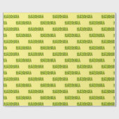 Sabrina Kiwi Fruit Geschenk papier Geschenkpapier ラッピングペーパー (フラット)