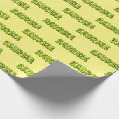 Sabrina Kiwi Fruit Geschenk papier Geschenkpapier ラッピングペーパー (角)