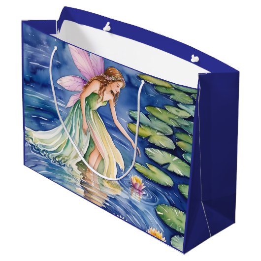 Sac a cadeaux ラージペーパーバッグ (裏面アングル)