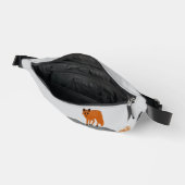 🦊Sac banane renard sur rocher ファニーパック (見開き)