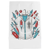 Sac Cadeau ミディアムペーパーバッグ (裏面)