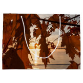 sac cadeau feuilles d'érable ラージペーパーバッグ (裏面)