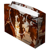 sac cadeau feuilles d'érable ラージペーパーバッグ (裏面アングル)