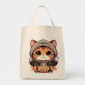 Sac chat Meow トートバッグ (正面)