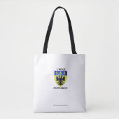 Sac de course - Blason de L'Aigle - Normandie トートバッグ (正面)