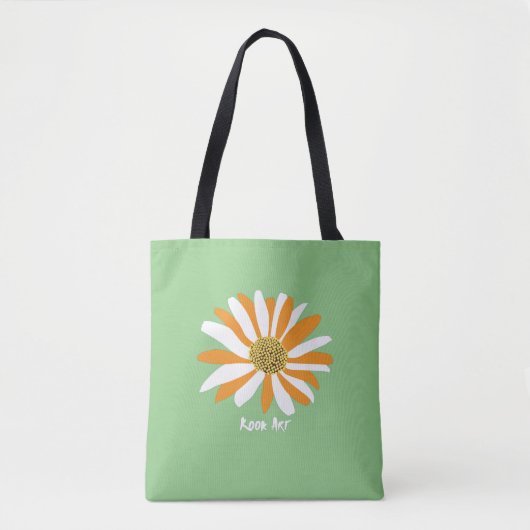 Sac de course fleur de printemps - トートバッグ (正面)