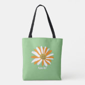 Sac de course fleur de printemps - トートバッグ (裏面)