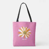 Sac de course fleur de printemps -Tote bags - トートバッグ (裏面)