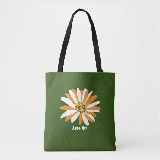Sac de course fleur de printemps -Tote bags - トートバッグ (正面)