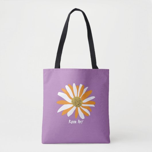 Sac de course fleur de printemps -Tote bags - トートバッグ (正面)