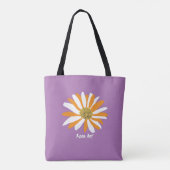Sac de course fleur de printemps -Tote bags - トートバッグ (裏面)