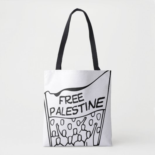   sac de Palestine libre  トートバッグ (正面)