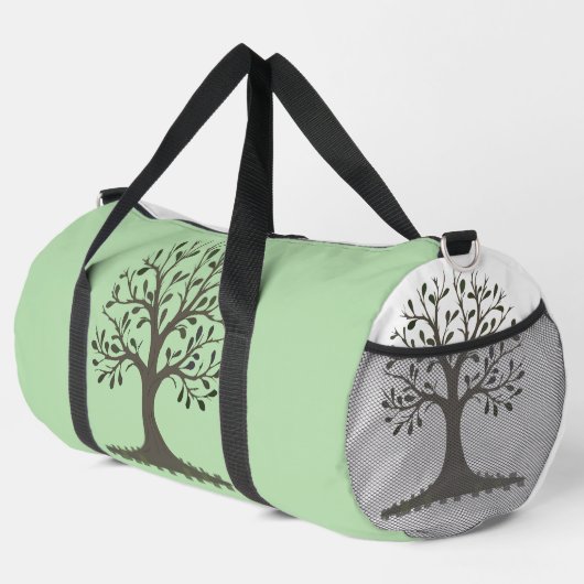 Sac de Sport vert pâle Arbre de Vie ダッフルバッグ (右コーナー)
