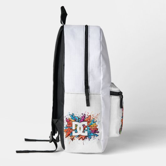 sac école DC プリントバックパック (左)