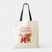 Sac en toile avec imprimé de Noël トートバッグ (裏面)