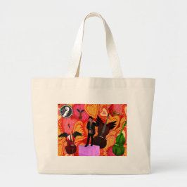 Sac femme djumbo fourre-tout  fun Nick Breco ラージトートバッグ