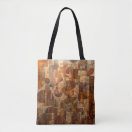 Sac fourre-tout art abstrait トートバッグ