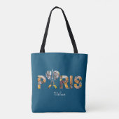 Sac fourre-tout | J'aime Paris トートバッグ (裏面)