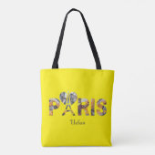 Sac fourre-tout - J'aime Paris - Street Art Urban トートバッグ (裏面)