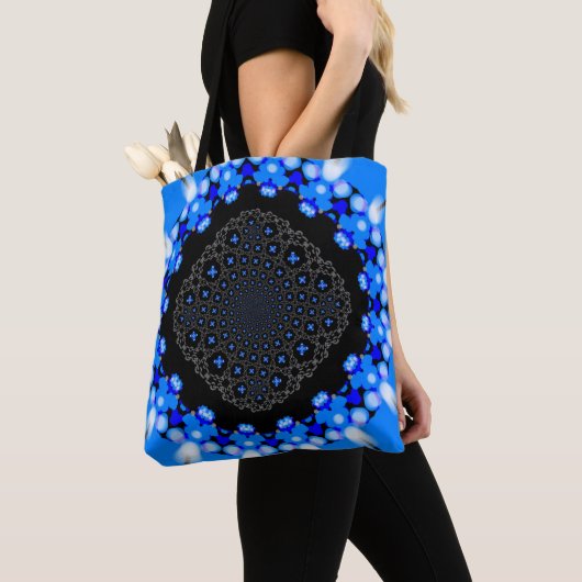 Sac fourre-tout Jimette Design Mandala トートバッグ (クローズアップ)