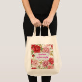 Sac fourre-tout Pivoines トートバッグ (正面(商品))
