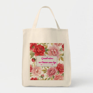 Sac fourre-tout Pivoines トートバッグ