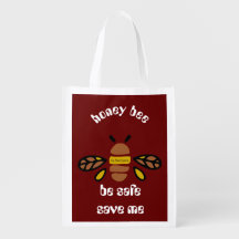 Sac Honey Bee - font amelia - color rouge sombre